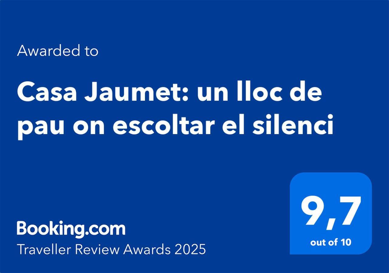 Casa Jaumet: Un Lloc De Pau On Escoltar El Silenci Apartment Aramunt Ngoại thất bức ảnh